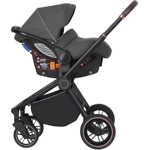 Универсальная коляска 3 в 1 Carrello Epica Iron Grey (CRL-8511/1 Iron Grey/G): Ширина шасси 57