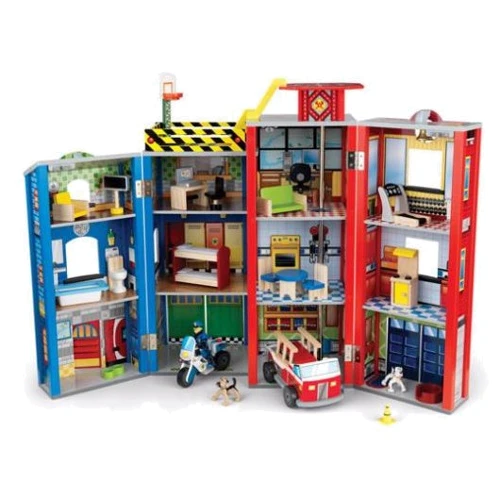 Ігровий будиночок KidKraft Everyday Heroes Wooden Play Set (63239)