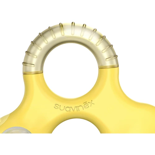 Прорезыватель Suavinex с погремушкой желтый (400269/5)