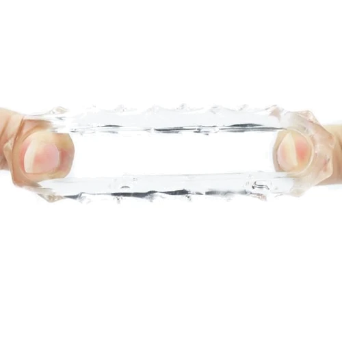 Ерекційне кільце LoveToy POWER PLUS Cockring, Clear