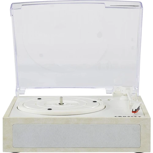 Виниловый проигрыватель Crosley Fusion Turntable + Case Combo (Cream): Форма тонарма Прямая