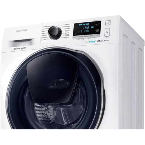 Стиральная машина Samsung WW80K6210RW: Тип машины Автомат