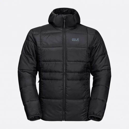 Куртка Jack Wolfskin Argon Thermic Jacket 1205302-6000 46 чорна зимова з капюшоном