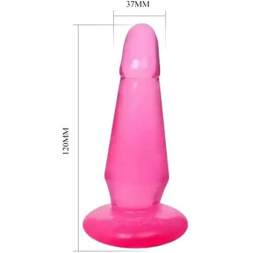 Анальная пробка на присоске LYBAILE Butt hungry (BI-017002 Pink)