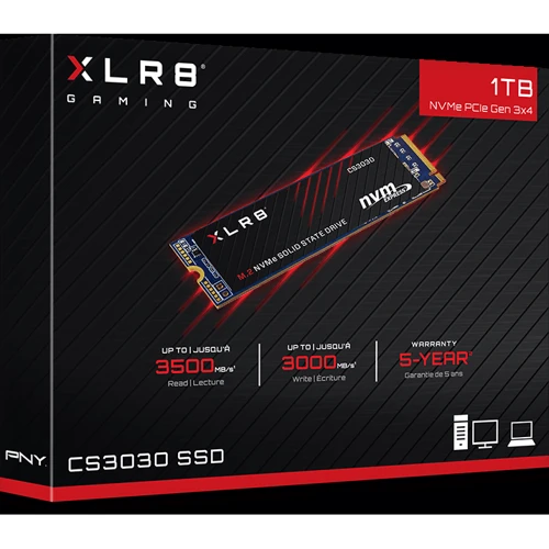 PNY CS3030 1 TB (M280CS3030-1TB-RB) фото 4