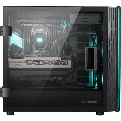 Корпус MSI Creator 400M: Форм-фактор материнской платы E-ATX/ATX/MicroATX/Mini-ITX