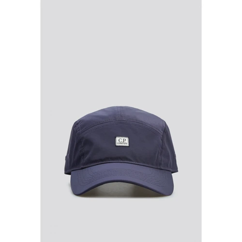 Мужская бейсболка CP Company Baseball Cap темно-синяя (189A005434A-882)