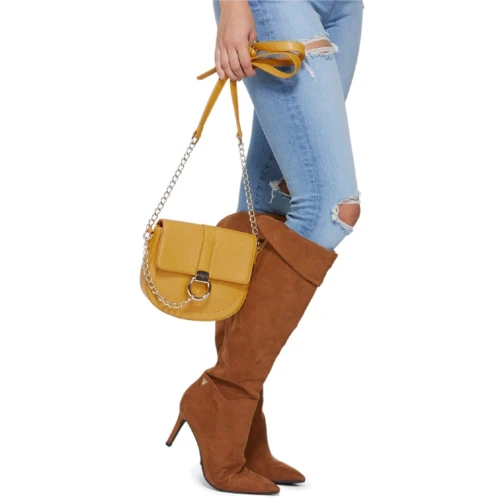 Женская сумка кросс боди GUESS желтая (GU0773W): Пол Женский