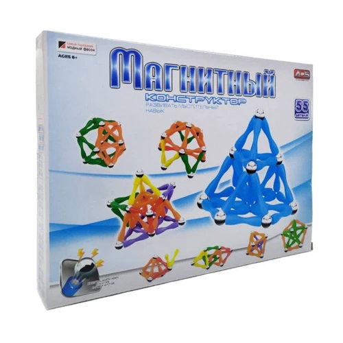 Детский конструктор Metr+ магнитный (AQ-605)