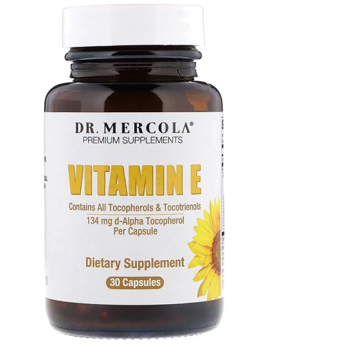 Dr. Mercola Vitamin E, 30 Capsules (MCL-01508)