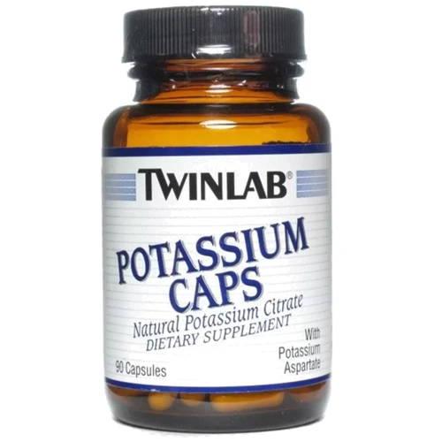Twinlab Potassium Caps 99 mg Калий 90 капсул
