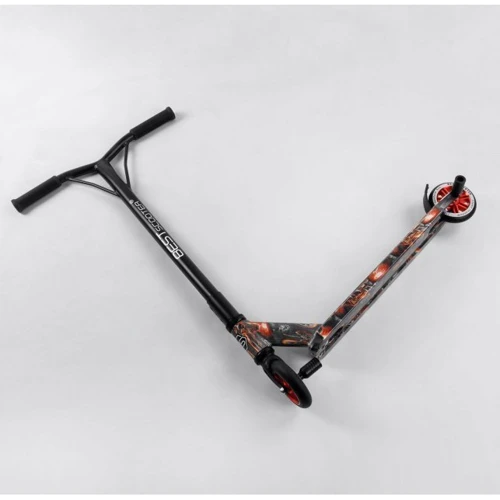 Самокат трюковий Best Scooter чорно-червоний (48009): Кількість коліс 2