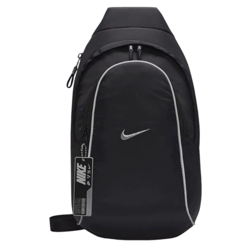 Сумка через плечо Nike Sportwear Essential Sling Bag Pull 8L черная Уни 44.5x22x10 см (FB2851-010)