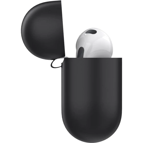 Чохол KeyBudz Elevate Series Keychain Black (AP3_S5_BLK) для Apple AirPods 3 фото 1