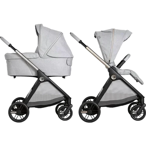 Коляска универсальная 2в1 Chicco Bellagio серая (87136.40.01)