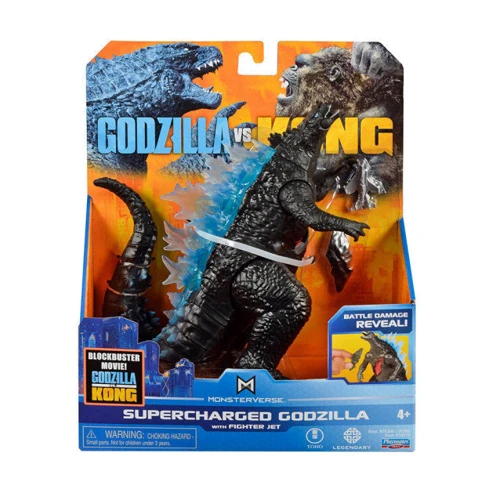 Фигурка Godzilla vs. Kong - Годзилла с суперэнергией и истребителем (35310) фото 4