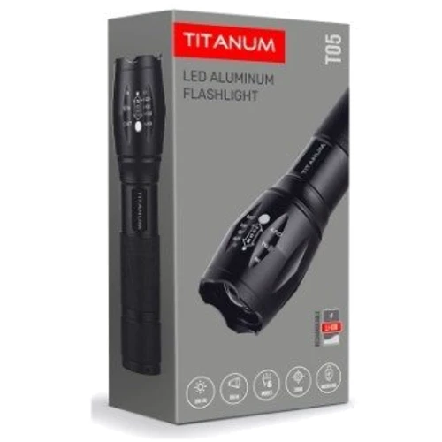 Ліхтар туристичний TITANUM 300Lm 6500K (TLF-T05): Тип Ручной