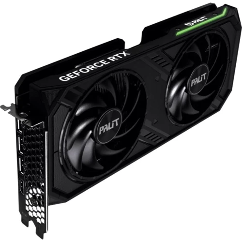 Видеокарта Palit PCI-E GeForce RTX4070 12GB DDR6 Dual OC (NE64070S19K9-1048D): Разрядность шины памяти, бит 192