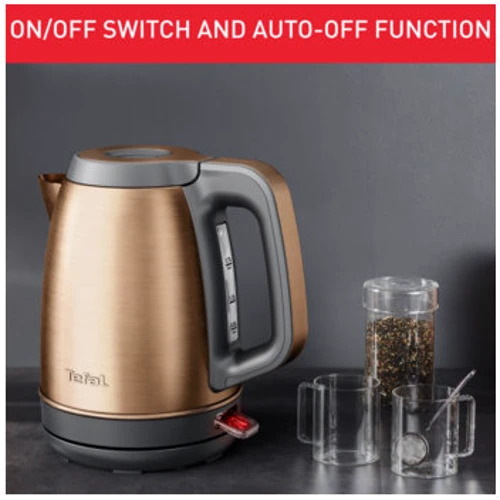 Електрочайник Tefal Coppertinto KI280G10: Потужність, Вт 2400