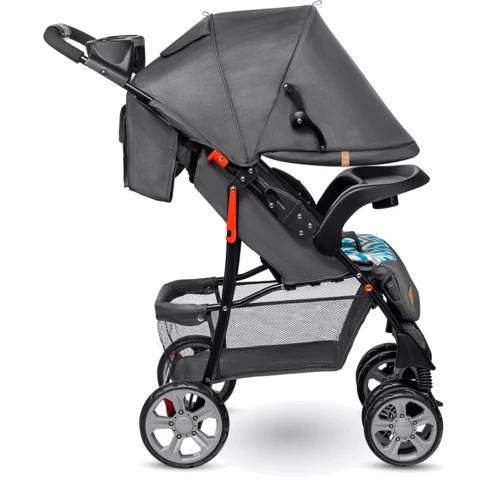 Прогулочная коляска Lionelo Emma Plus Blue Scandi: Ширина шасси 53 см