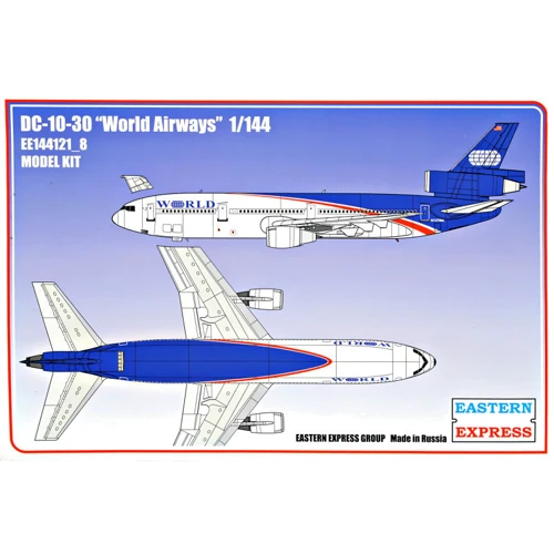 Пассажирский самолет Eastern Express DC-10-30 авиакомпании World Airways