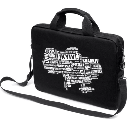 Сумка для ноутбуков Vinga 14" Black White Print (NB1402UWBK)