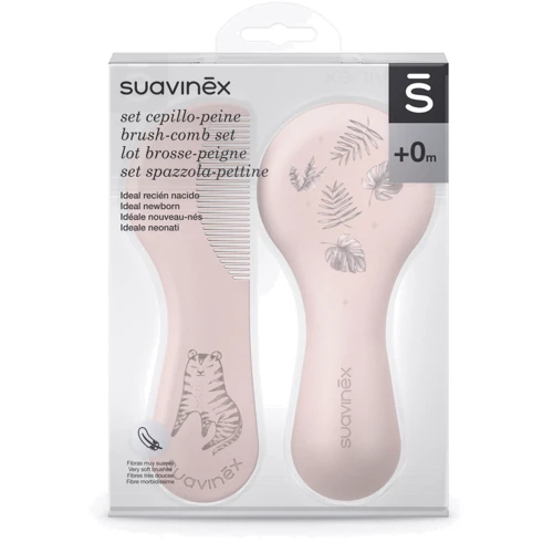 Набор детских гребешков Suavinex Hygge розовый 2шт. (400264/2): Производитель Suavinex