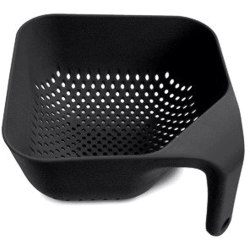 Друшляк малий Joseph Joseph Square Colander Small Чорний (Black) (40002) фото 4