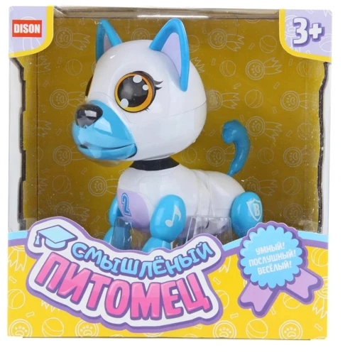 Интерактивная игрушка DISON Смышленый питомец Щенок Белый (E5599-7) фото 3