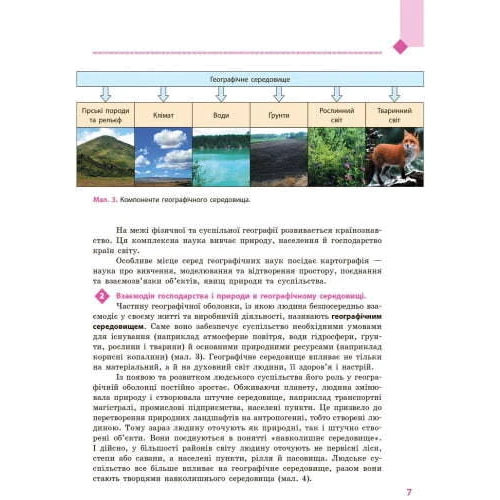 Г. Д. Довгань, О. Г. Стадник: Географія. Підручник 9 клас: Количество страниц 272