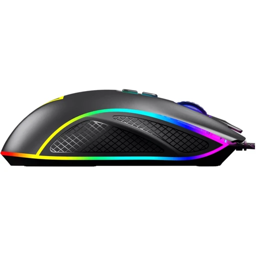 Мышь Modecom Veles Volcano RGB USB Black (M-MC-VELES-100): Максимальное разрешение сенсора, dpi 12800