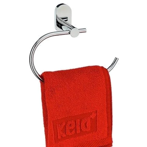 Кольцо для полотенец KELA Lucido серебристое 18.5х7.5х14.5 см (22676)