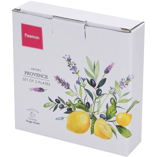 Набір тарілок Fissman Provence 2 шт. 16 см (13621)