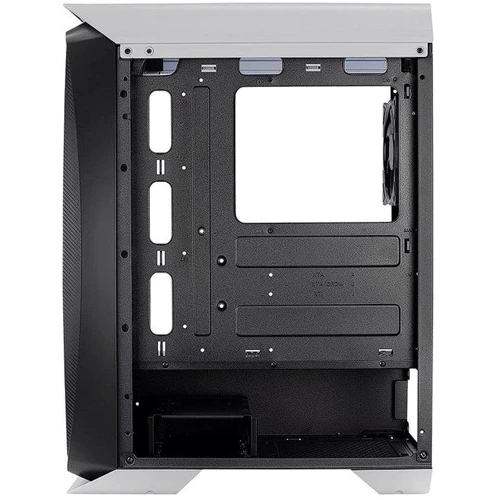 Корпус AeroCool Aero One Eclipse-G-WT-v1 (ACCM-PB17143.21): Материал передней панели пластик, сталь