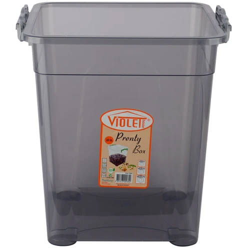 Емкость для хранения Violet House Prenty Box black прямоугольная 22 л (0484 PRENTY BOX black прям. 22 л): Тип контейнер для хранения