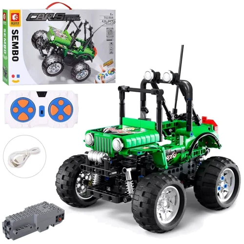 

Конструктор Sembo Block 701904 Багги Prairie Ares Q Car на радиоуправлении