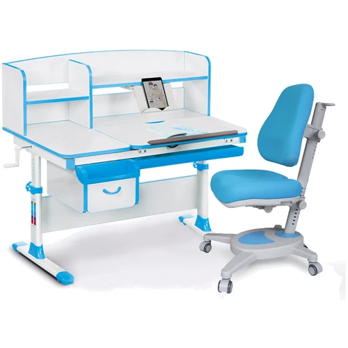 Комплект Evo-kids Evo-50 BL Blue (арт. Evo-50 BL + кресло Y-110 KBL): Возраст ребенка от 4-х лет