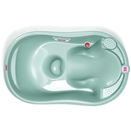 Ванная детская Okbaby Onda с анатомической горкой и термодатчиком голубая (38231500) фото 3