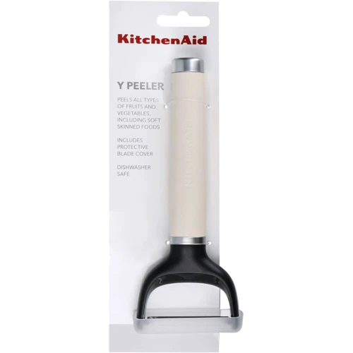 Овощечистка горизонтальная KitchenAid Coreline 18.8 см кремовый (KAG145OHACE): Особенности Эргономичность