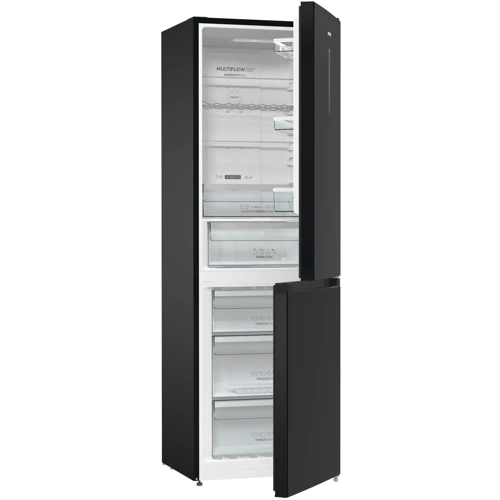 Холодильник Gorenje NRK6192ABK4: Объем холодильной камеры, л 203