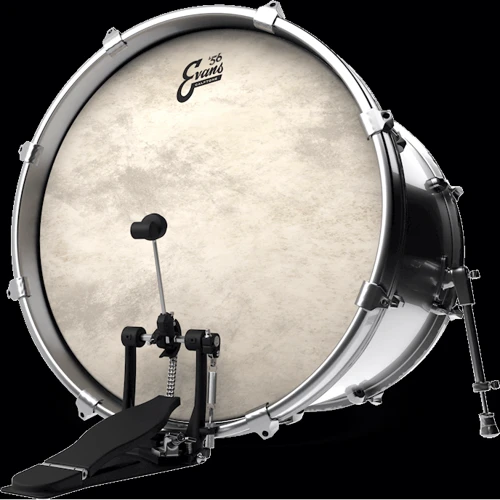 Пластик для бас-барабану EVANS 22" CALFTONE: Призначення Для бас-барабана