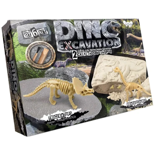 Набор для проведения раскопок динозавров Danko Toys DEX-01 DINO EXCAVATION (DEX-01-04)