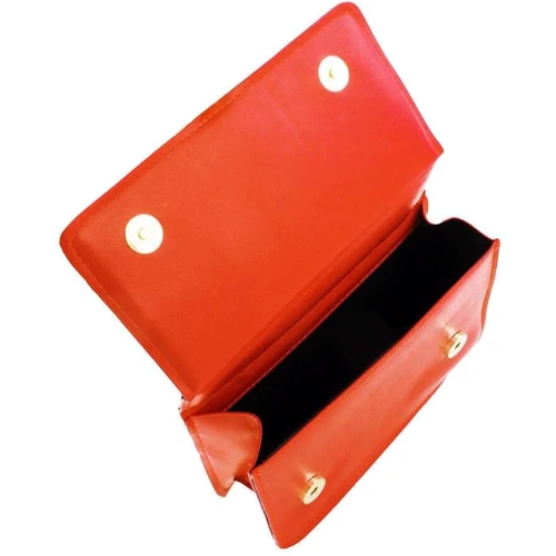 Жіноча сумка крос боді Valiria Fashion помаранчева (5DETAA308-orange): Фактура Гладкая, Стеганая