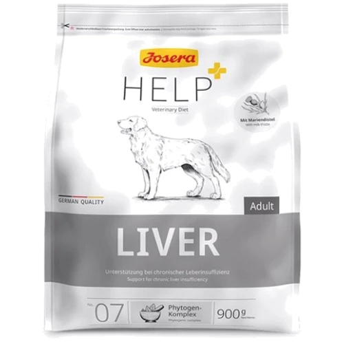 Сухой корм для собак Josera Help Liver Dog dry Диетическая поддержка при лечении печеночной недостаточности 900 г (50013177)