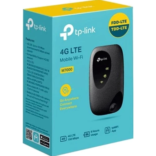 3G модем TP-Link M7000: Скорость данных 150 Мбит/с