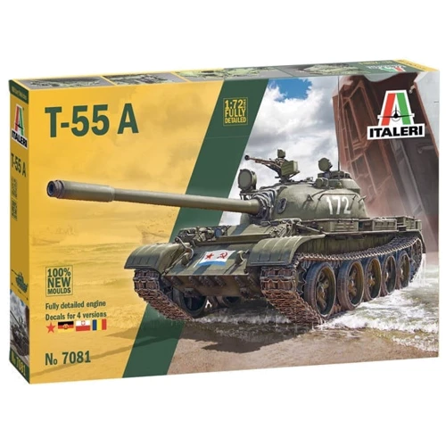 Модель Italeri Средний танк Т-55 А (IT7081)