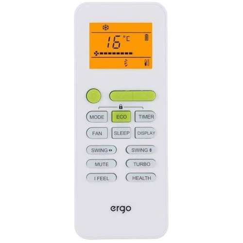 Кондиционер ERGO AC 0703 SWН: Размер помещения, кв.м. 20