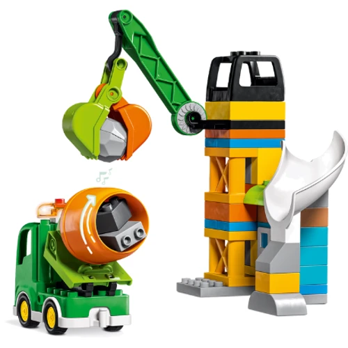 Конструктор LEGO Baustelle mit Baufahrzeugen Будівельний майданчик (10990): Рекомендований вік 2+