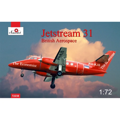 Пассажирский самолет AMODEL Jetstream 31 British airliner