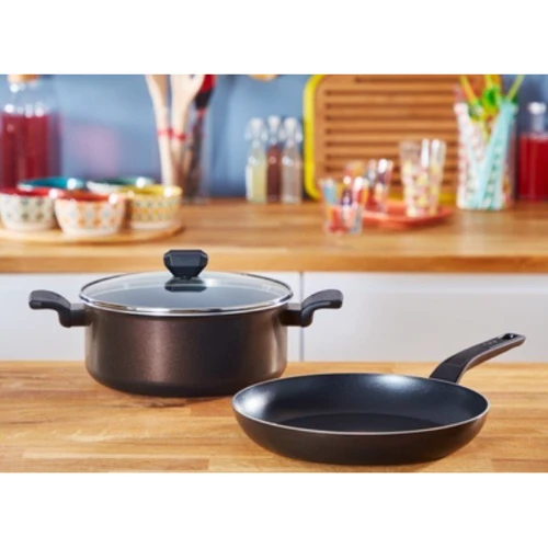 Сковорода Tefal Simply Clean Thermo-Spot 26см (B5670553): Дополнительно Ручка с отверстием для подвешивания, Мытье в посудомоечной машине, Индикатор нагрева